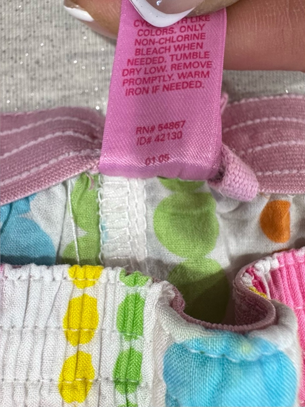 VS PINK VINTAGE RAINBOW SLEEP SET LARGE - Picture 5 of 5